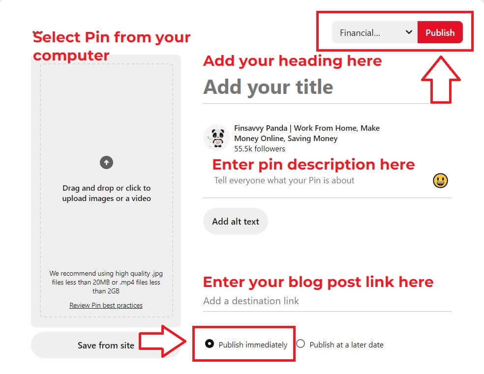How To Claim Your Website On Pinterest - Blog Savvy Panda