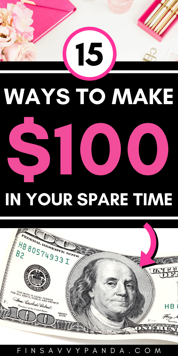 Easy Ways To Make 100 Dollars