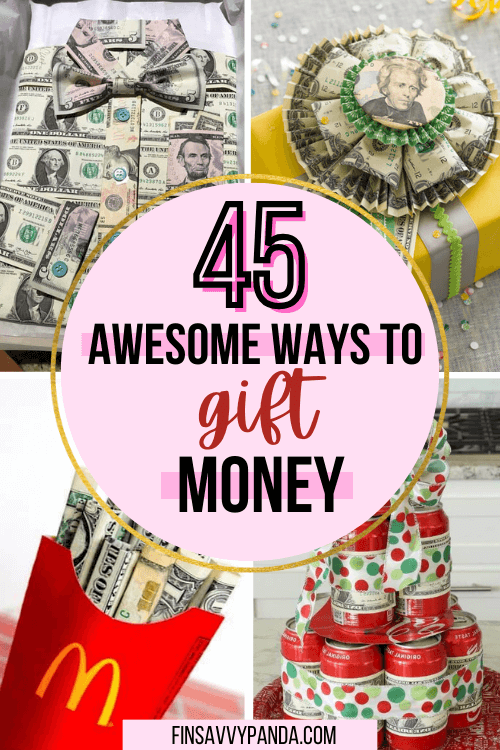 A More Fun Way to Give a Gift of Money - Crafts a la mode