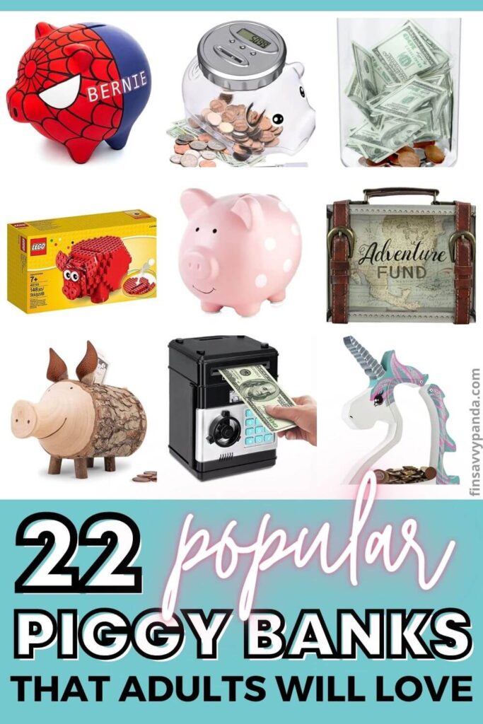45 Cool Piggy Banks For Kids And Adults Thatll Inspire You To Save